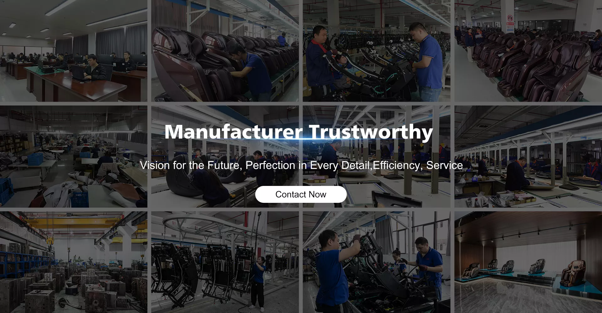 Produttore affidabile di poltrone da massaggio Dual Mech in Cina